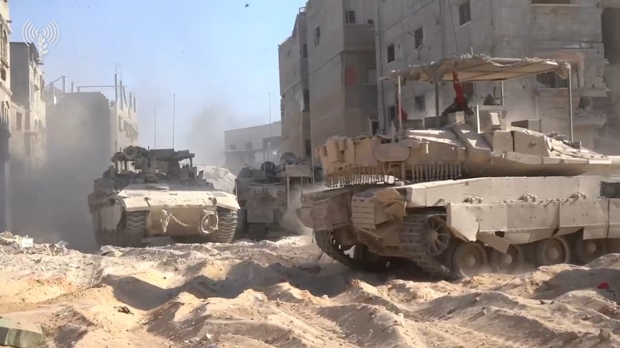 צפו: לוחמי חטיבת הנח"ל נלחמים במחבלי חמאס ברפיח