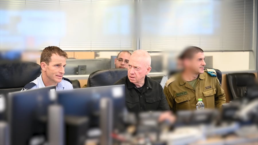 צפו בדבריו המלאים של שר הביטחון גלנט מתא הפיקוד שניהל את התקיפה בתימן