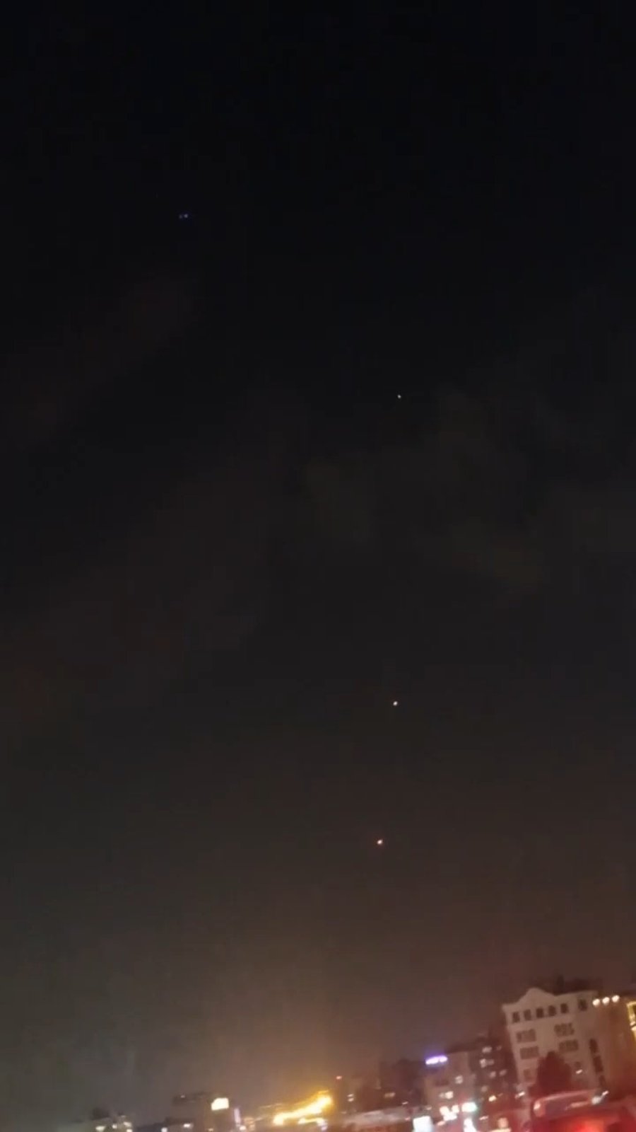 השיגורים מאיראן כפי שתועדו משם