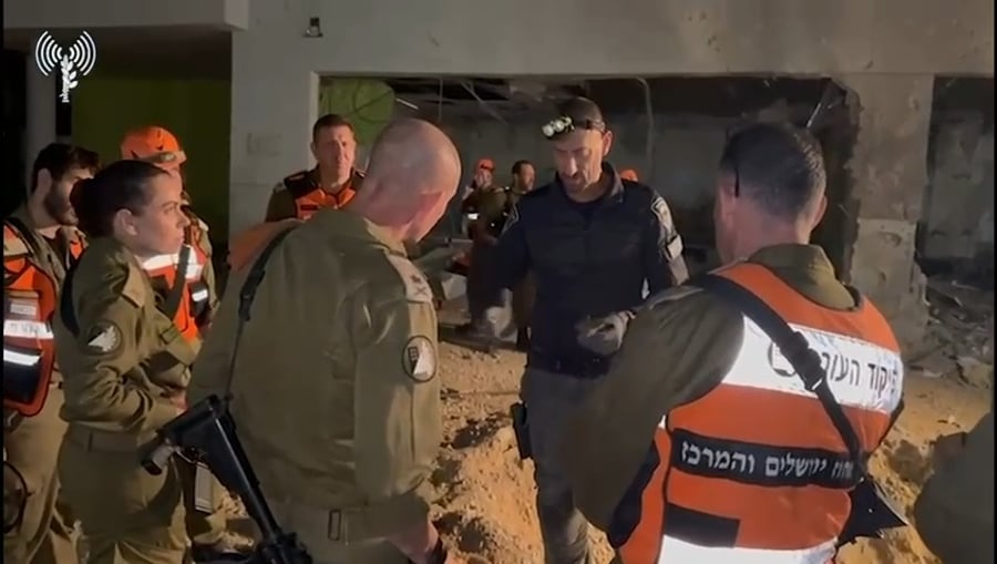 אלוף רפי מילוא בזירת הנפילה