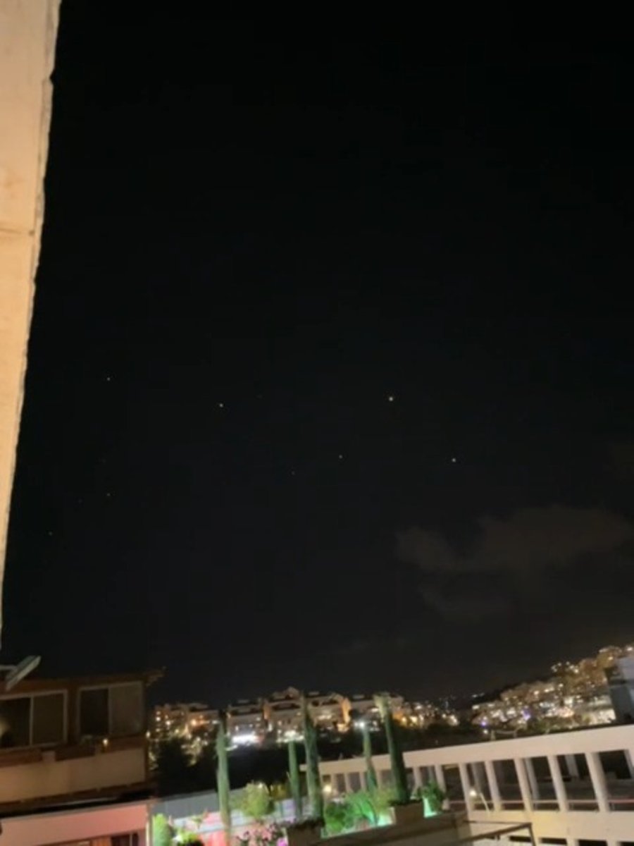 מתקפת הטילים מאיראן - מעל בית שמש