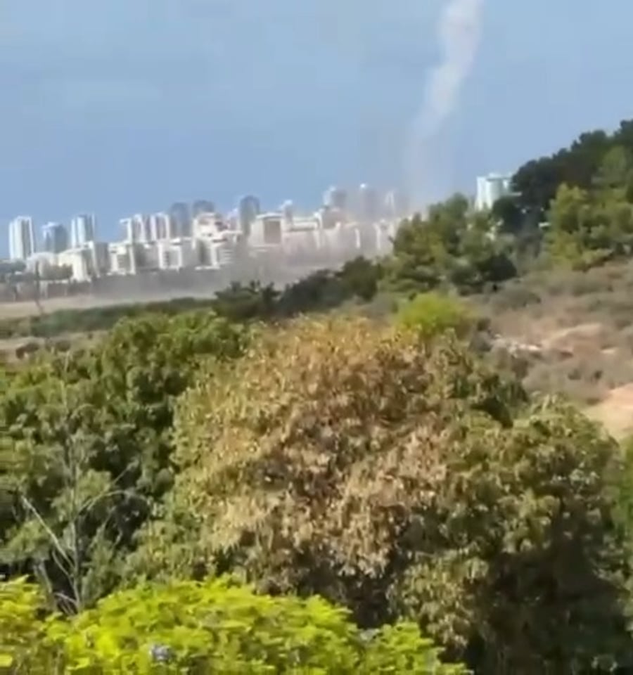 פגיעה ישירה באזור הקריות - היום