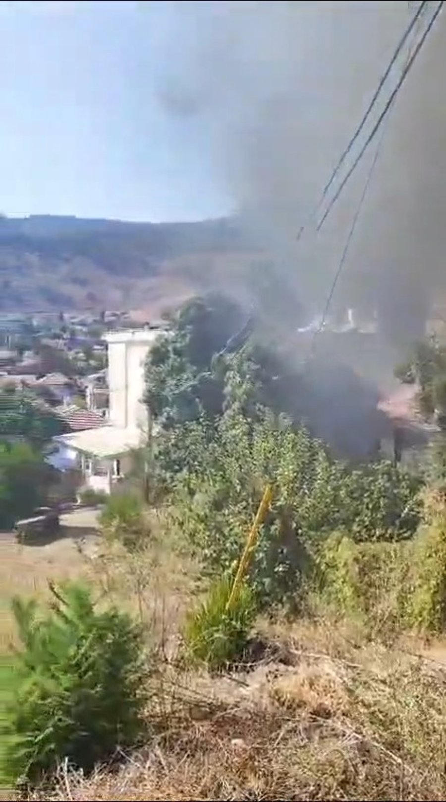 פגיעה ישירה בבית בקריית שמונה - היום