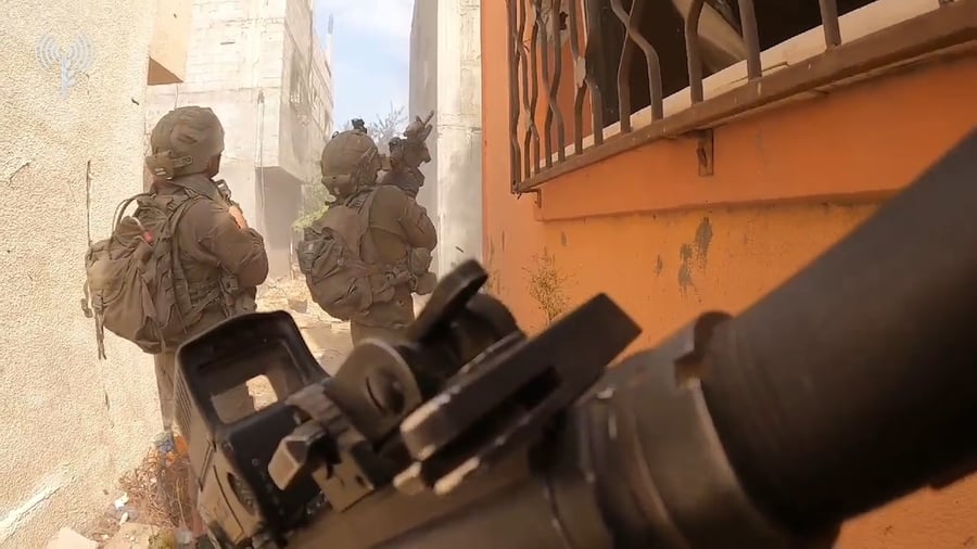 צפו בהתקלויות של לוחמי חטיבה 501 עם מחבלי חמאס בג'באליה - צפון הרצועה