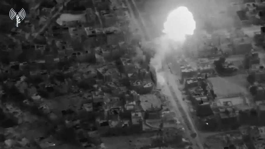 וכך נראית פעילות הלוחמים להשמדת אמל"ח של חמאס בג'באליה