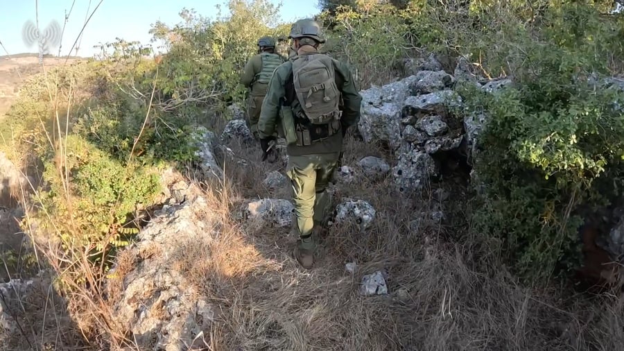 תיעוד מפעילות כוחות צה"ל בדרום לבנון