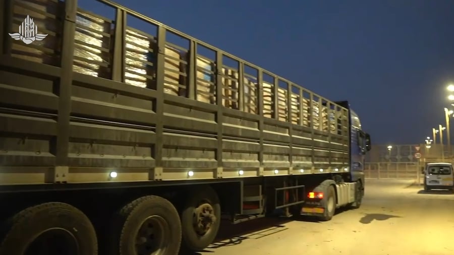 העברת הסיוע, בשעות האחרונות