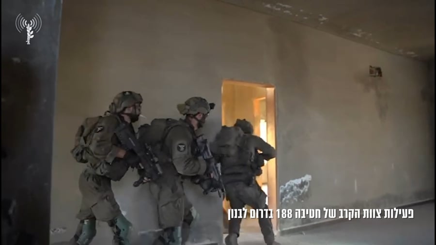 לוחמי חטיבה 188 בפעילות בדרום לבנון