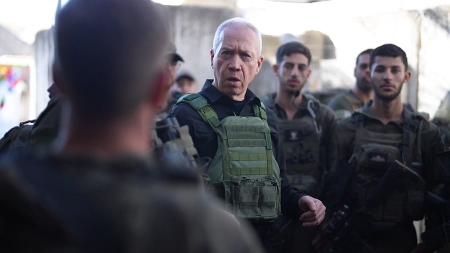 "מהכרעה - להשמדה" | צפו בדבריו המלאים של שר הביטחון יואב גלנט בסיור עם לוחמי אוגדה 98 בגבול הצפון