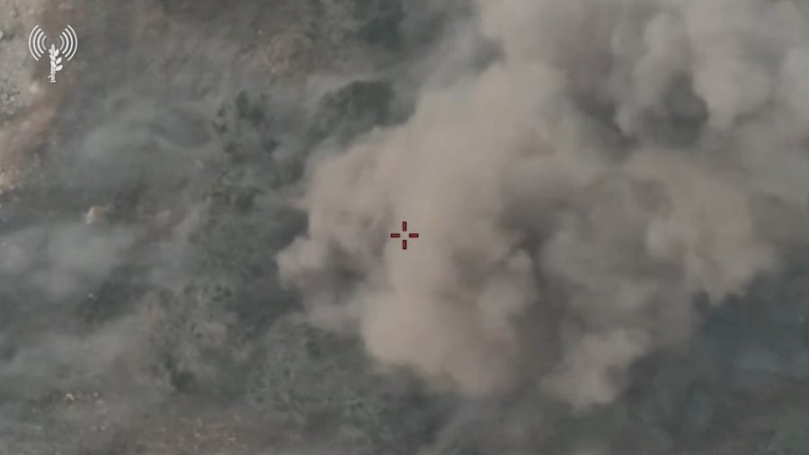 תקיפת אמל"ח בדרום לבנון