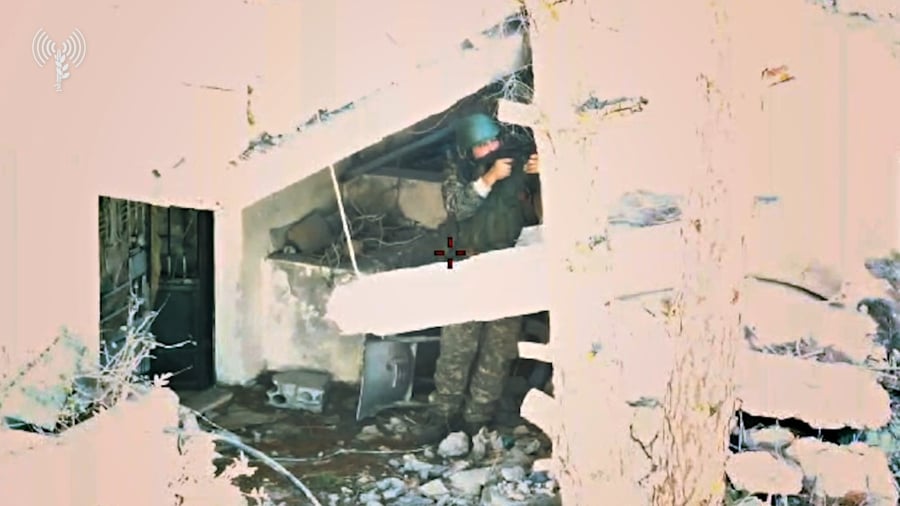 תיעוד של שני המחבלים החמושים שאותרו וחוסלו