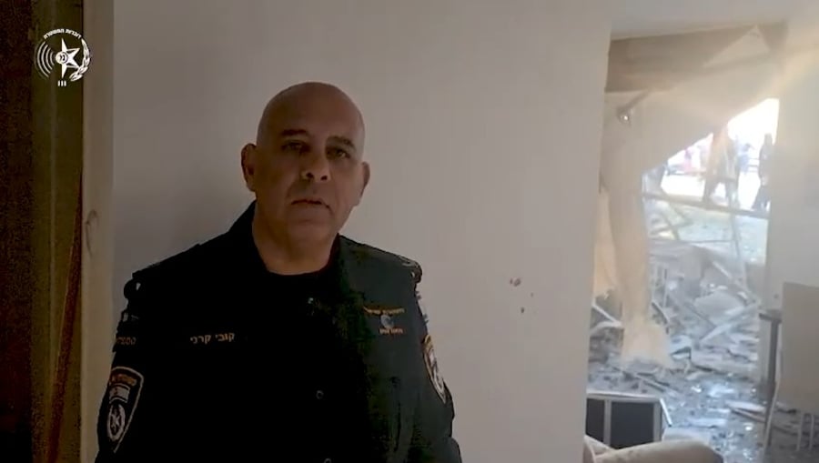 מזירת הנפילה בכרמיאל