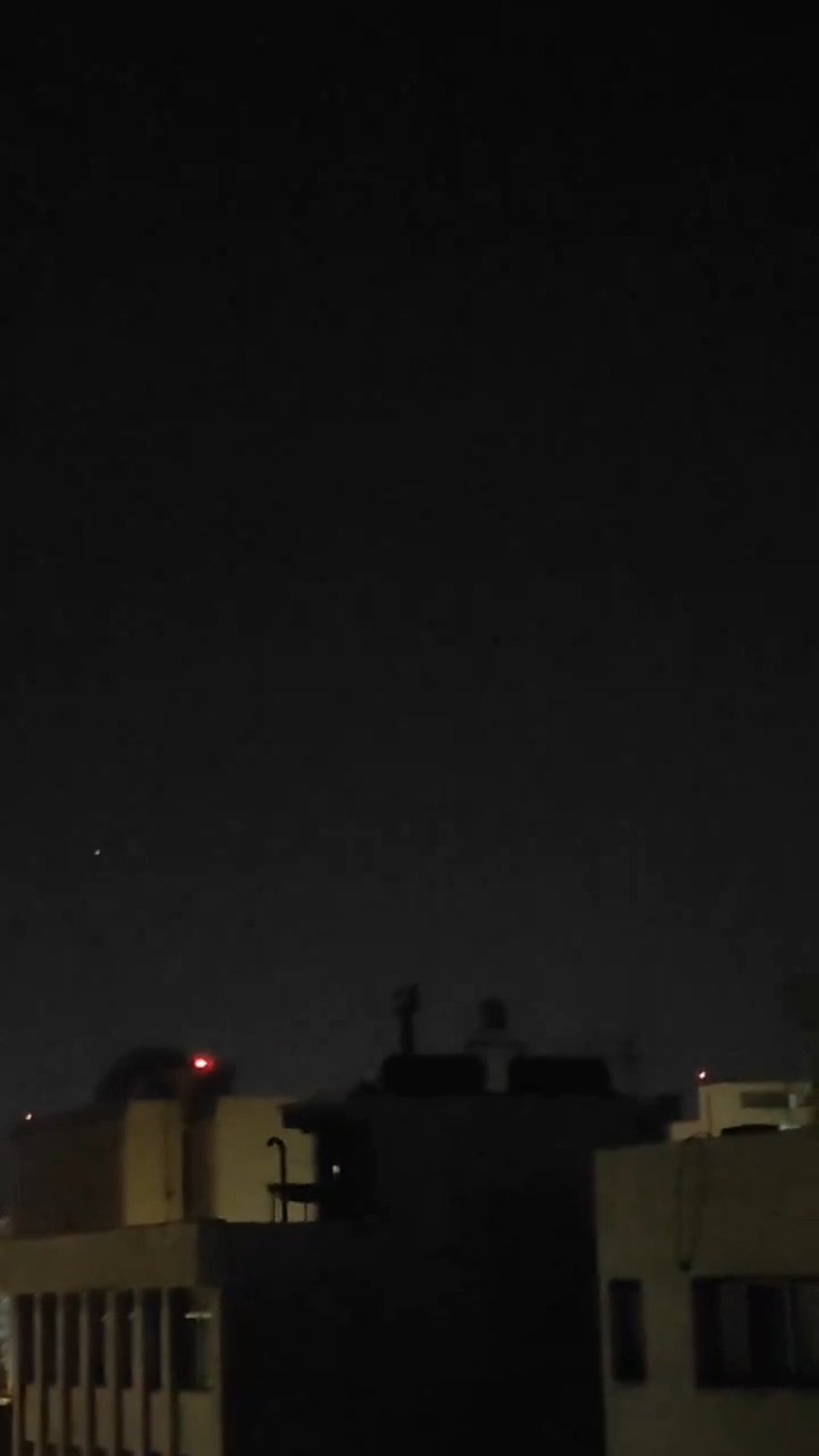 ניסיונות יירוט בשמי איראן בליל שבת