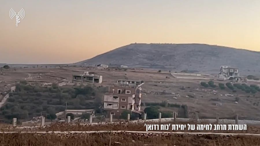 השמדת מרחב ההערכות של כוחות ׳כוח רדואן'