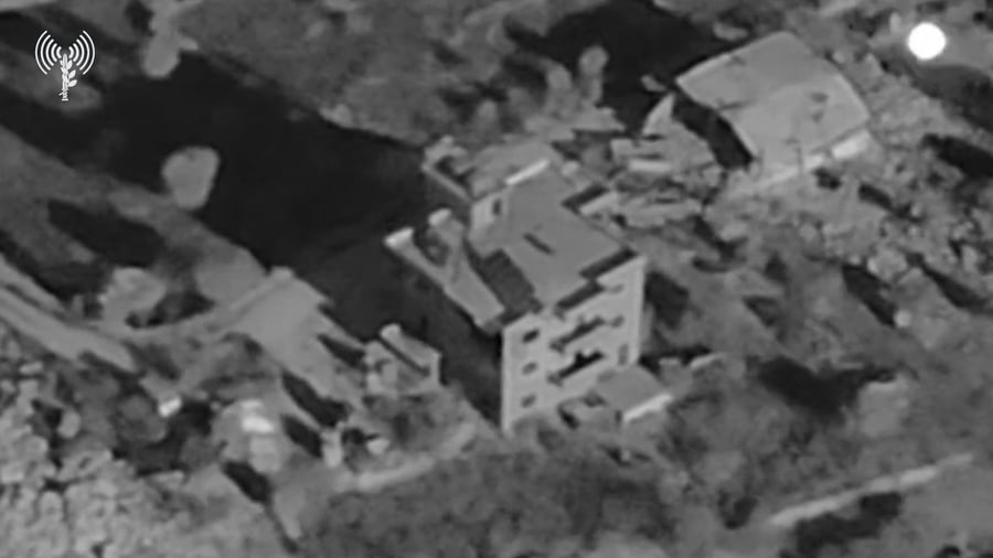 ירי ׳טיל גיל׳ לעבר מפקדה של ארגון הטרור חיזבאללה