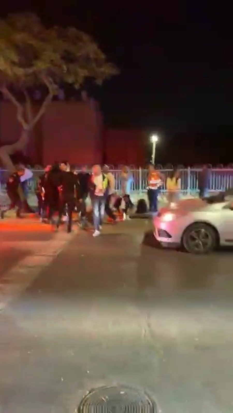 הזירה בשכונת ארמון הנציב בירושלים