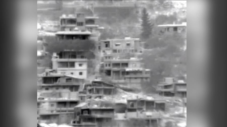 תיעוד מתקיפות צה"ל בלבנון