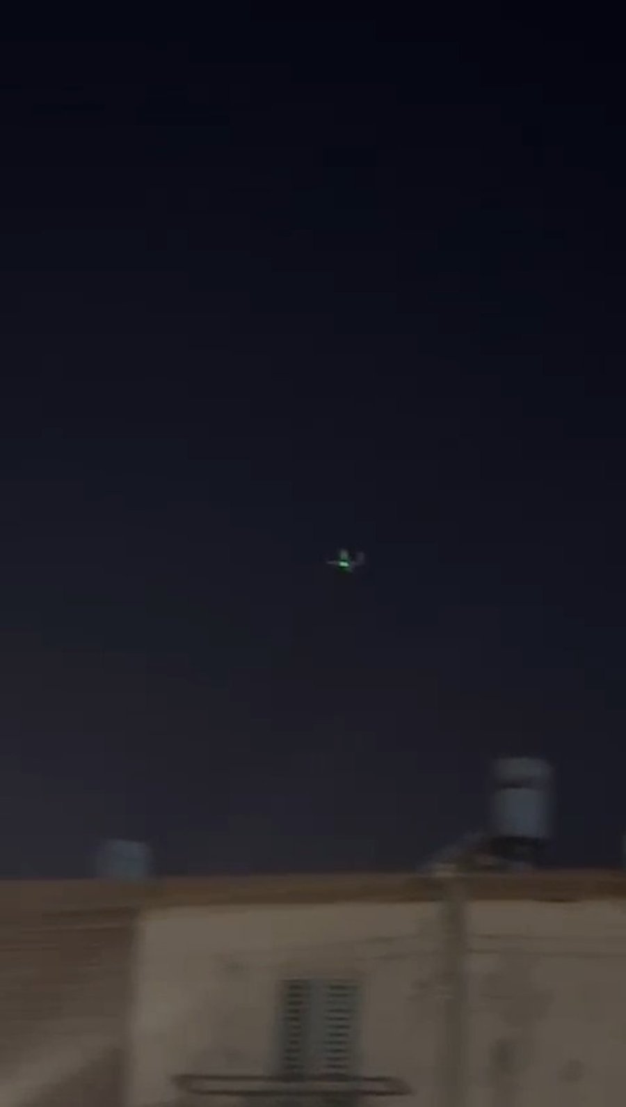 תיעוד מהכטב"ם בשמי הצפון 