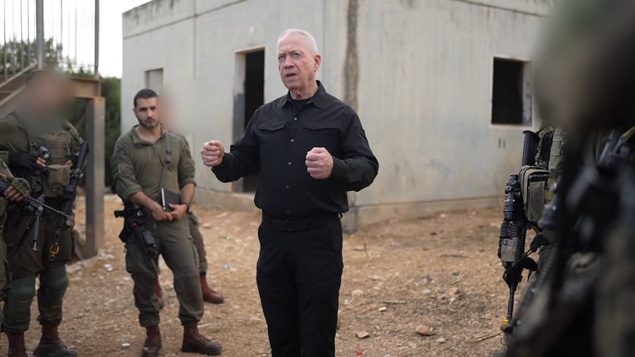 שר הביטחון גלנט 