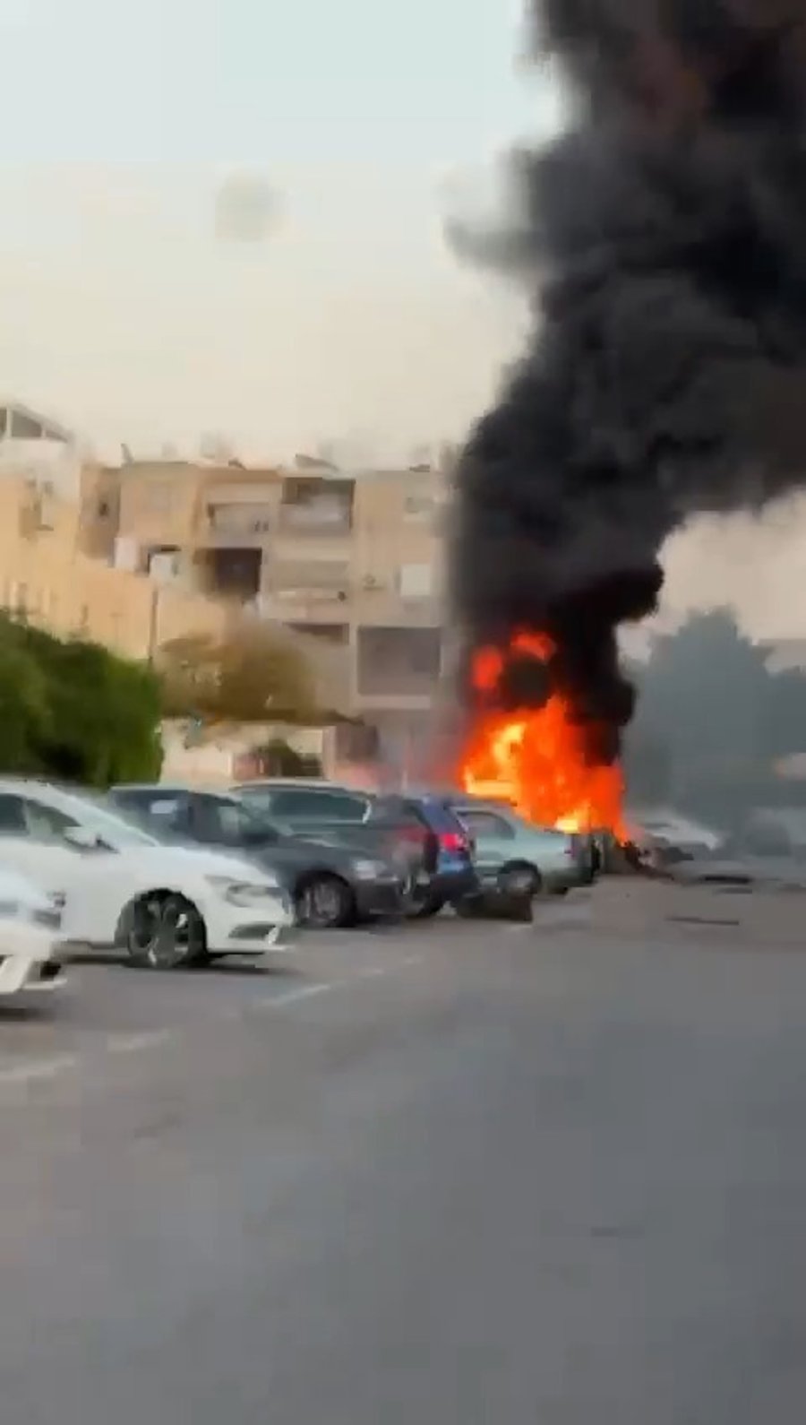 פגיעה ישירה ברכב בקריית ים