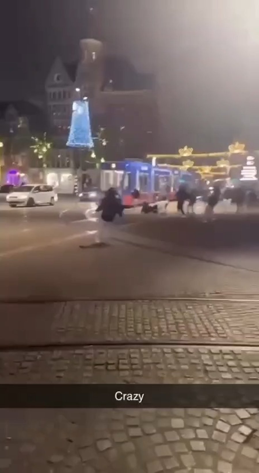 יהודים מוכים במרכז אמסטרדם