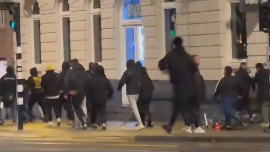 המהומות הקשות באמסטרדם: "פוגרום" | צפו