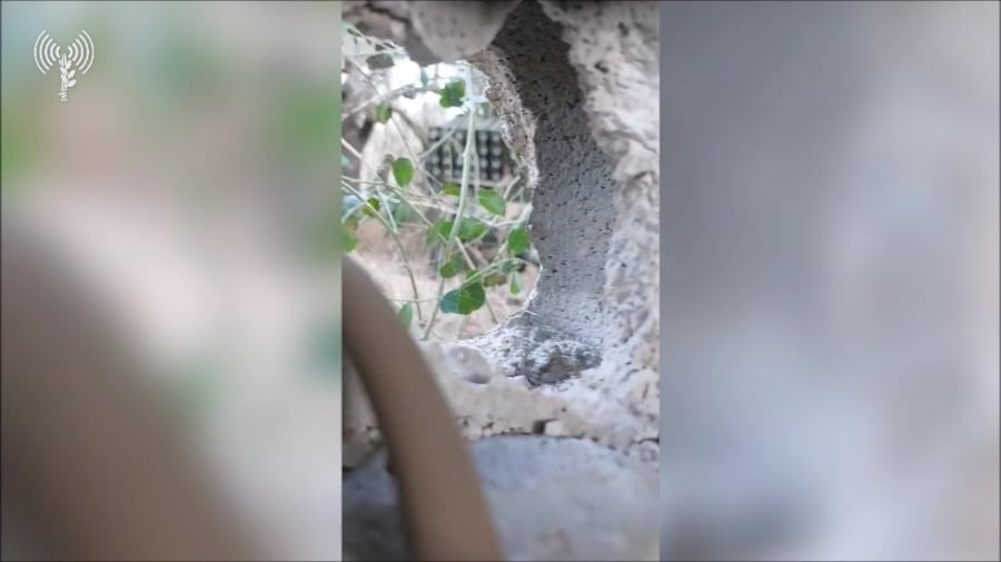 תיעוד של מערכת הטילים הניידת ואמצעי הלחימה שאותרו