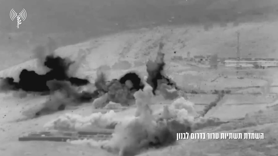 תיעוד של השמדת תשתיות טרור על-ידי כוחות 769