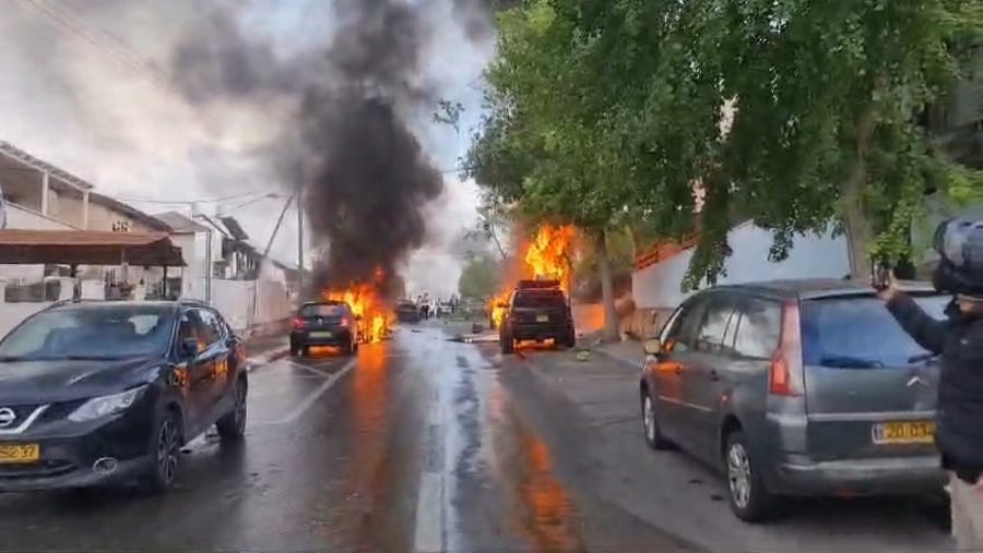 זירת הפגיעה הישירה בקריות