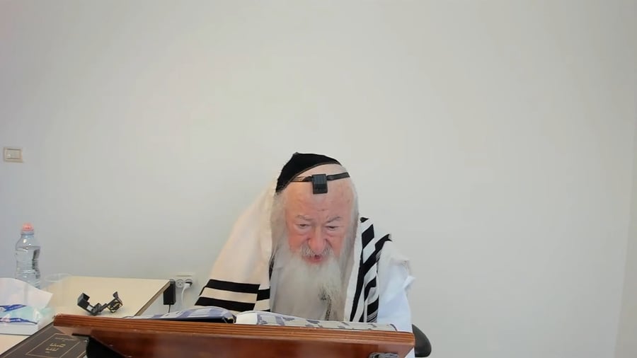 הרב יעקב דוד סטפנסקי בשיעור על מסכת פסחים