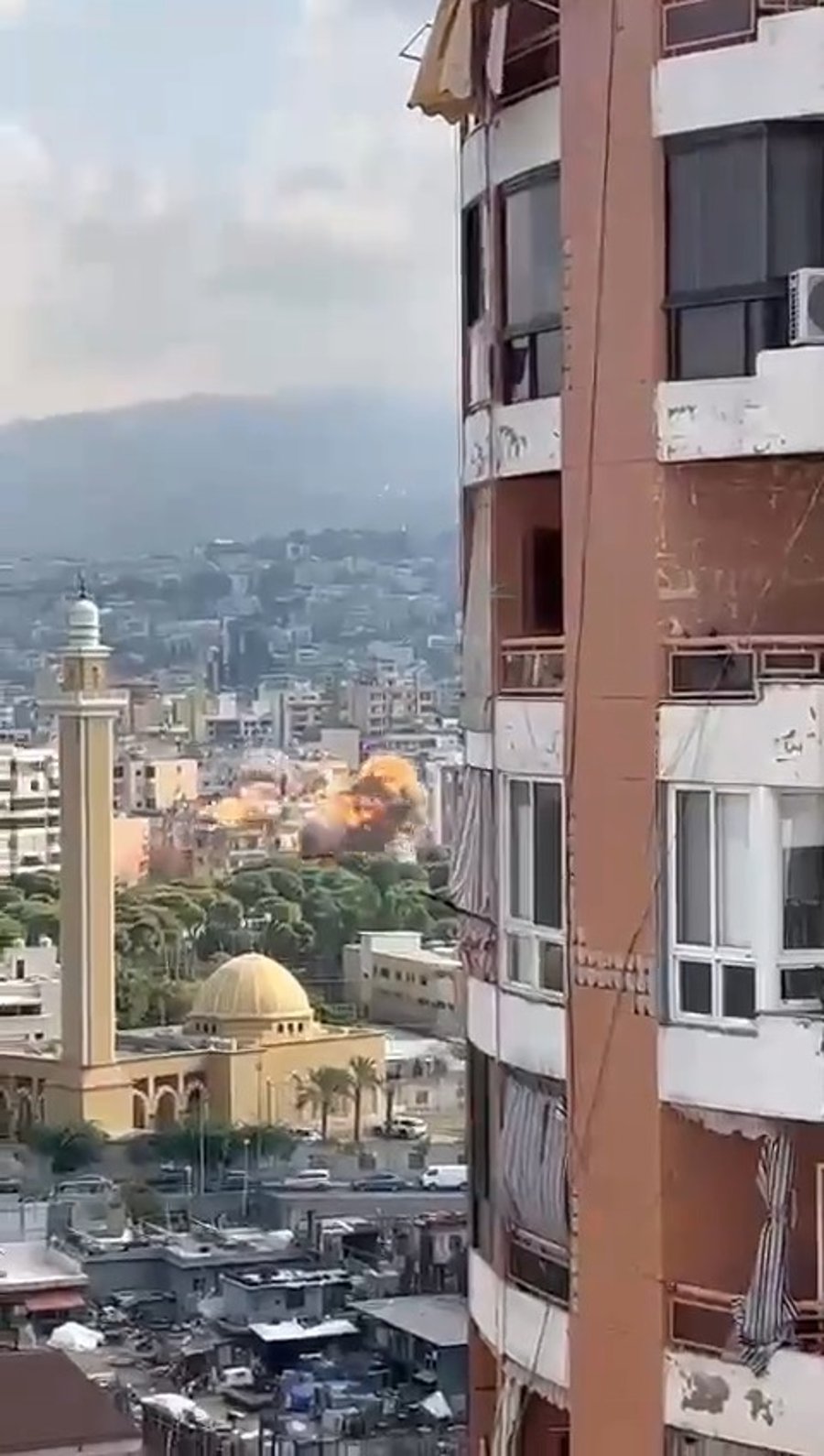 התקפת חיל האוויר ברובע הדאחייה בביירות, היום