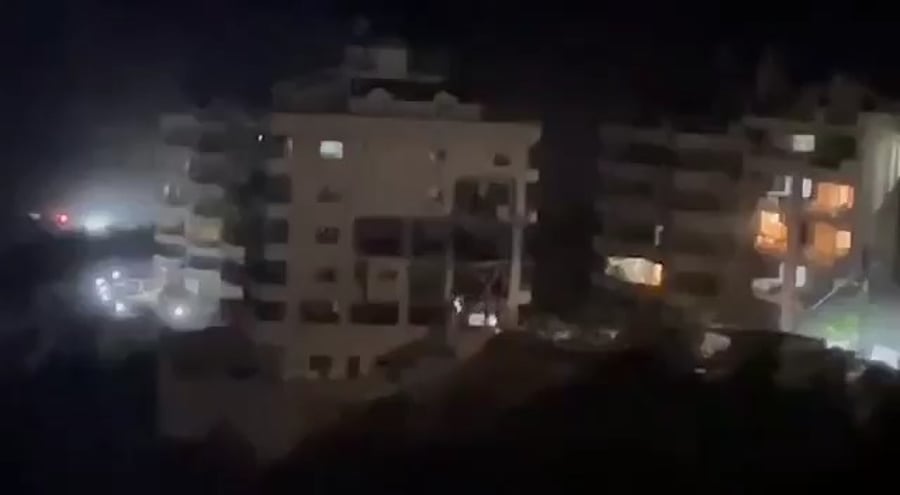 זירת התקיפה בכפר ערמון