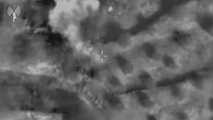 תיעוד של חיסול מחבלי חיזבאללה בדרום לבנון