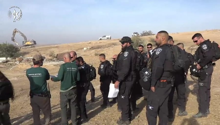 תיעוד מהפינוי הבוקר