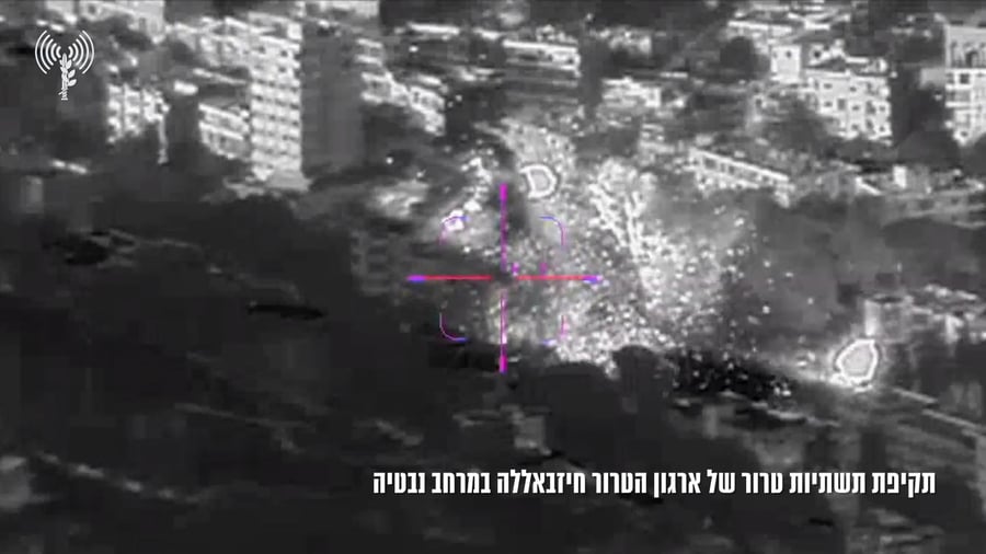 תקיפת מטרות טרור בלבנון