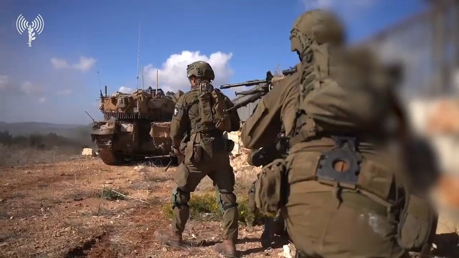 פעילות הלוחמים בדרום לבנון