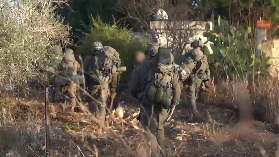 תיעוד מפעילות הכוחות בדרום לבנון