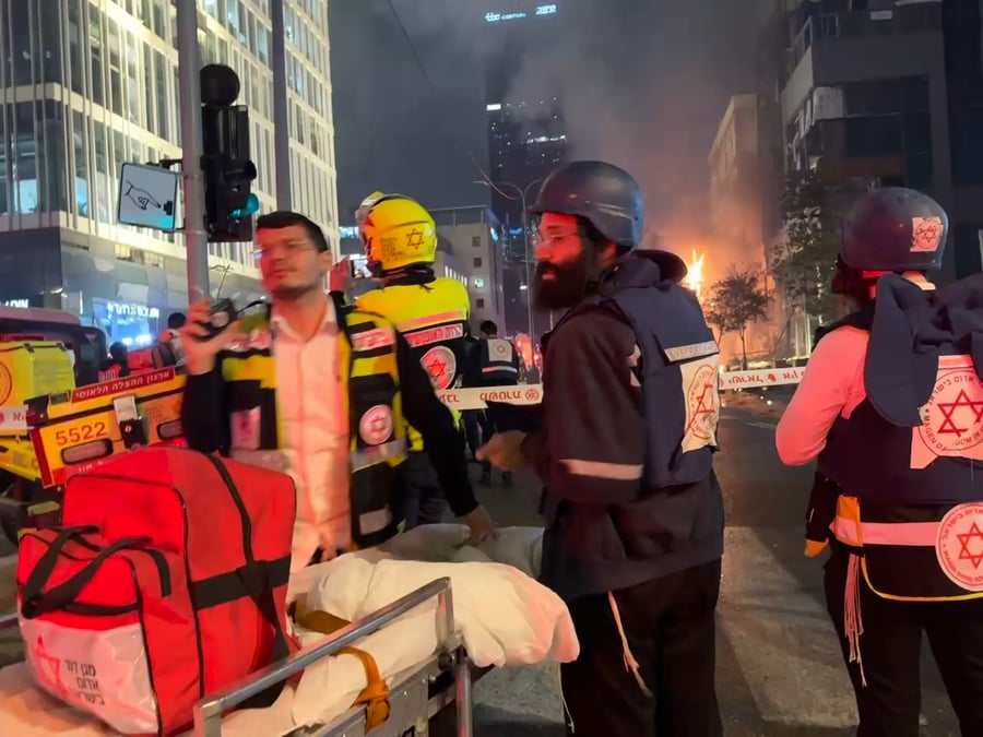 זירת הנפילה ברמת גן