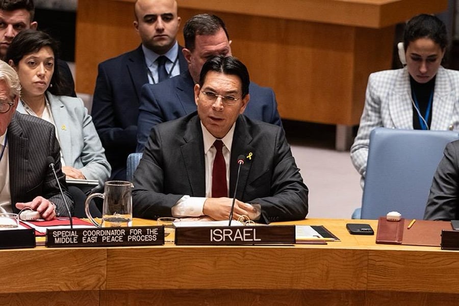 שגריר ישראל באו"ם דני דנון,