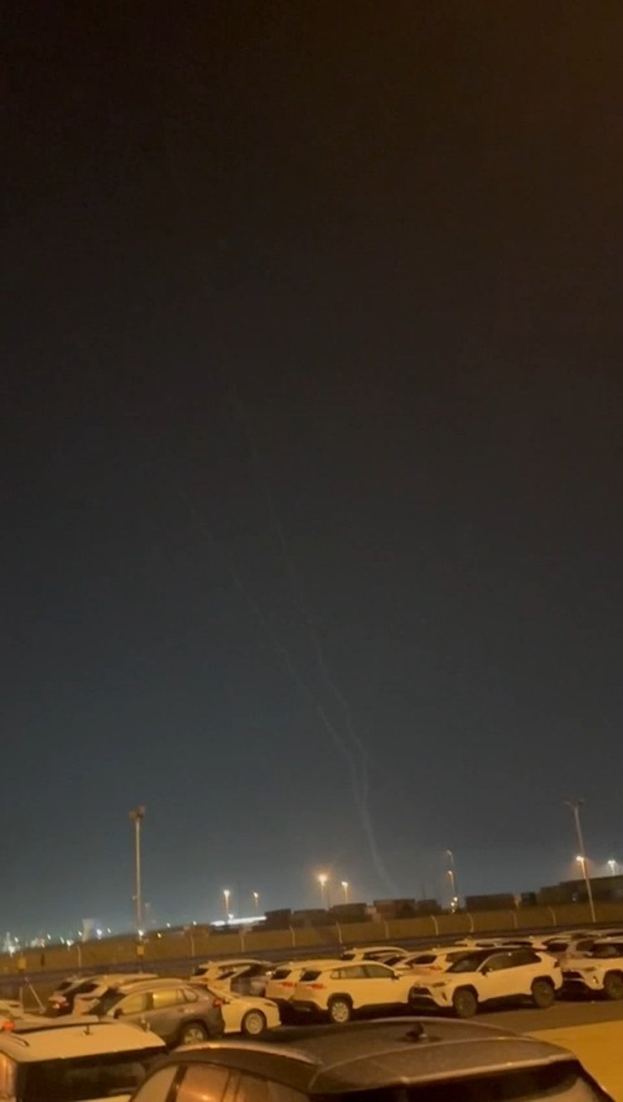 יירוט מעל הקריות הלילה