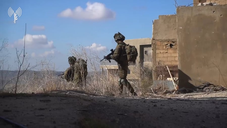 פעילות כוחות אוגדה 36 בדרום לבנון