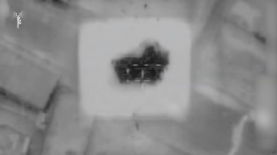 תקיפת משאיות אמל״ח שהועברו מאיראן לשלוחיה במרחב סוריה