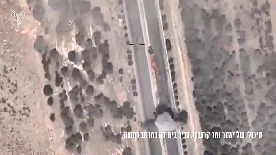 סיכולו של יאסר נמר קרנבש, בכיר ביחידה במרחב דמשק