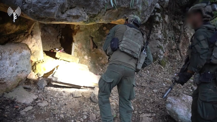 הלוחמים משלדג מאתרים פיר תת קרקעי של חיזבאללה באזור הליטאני