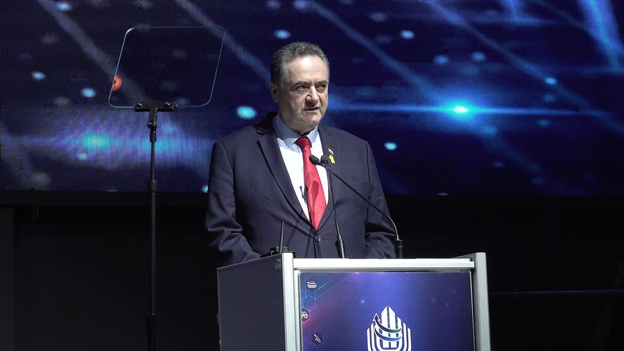 צפו בנאומו המלא של שר הביטחון ישראל כץ