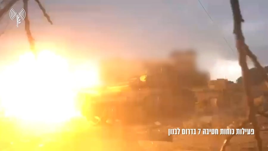 פעילות חטיבה 7 בדרום לבנון