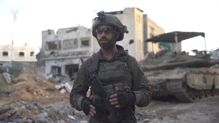 דבריו של מפקד גדוד שמשון, סגן-אלוף יואל