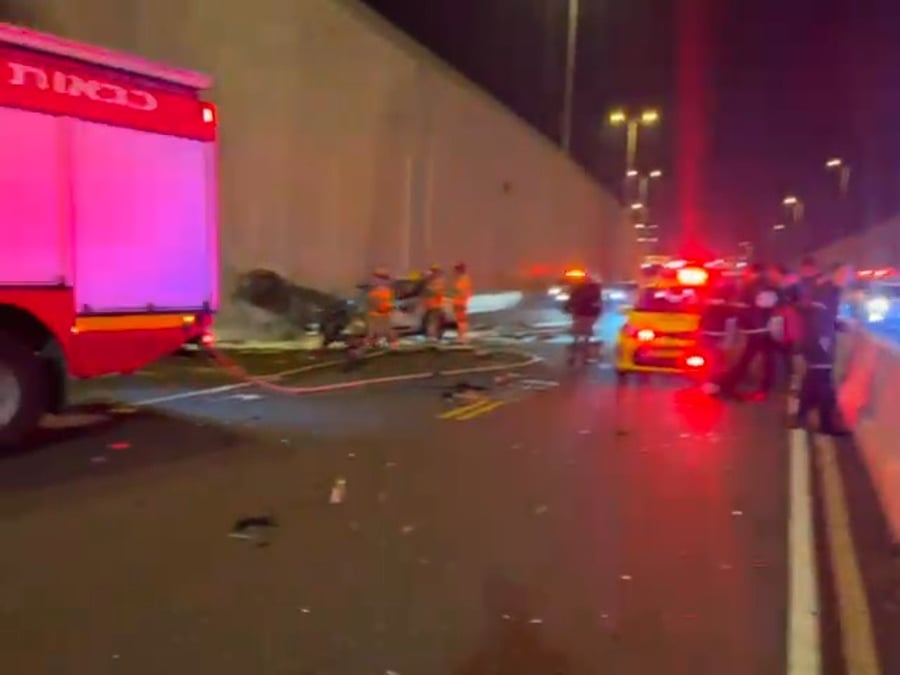 זירת התאונה הקטלנית