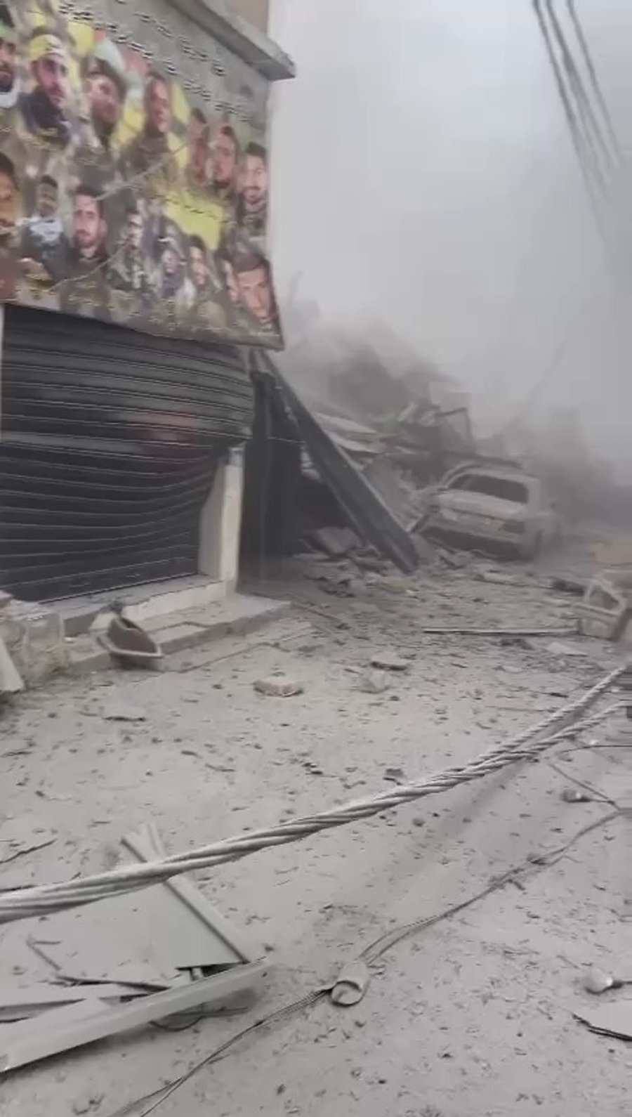 ההרס ברובע הדאחייה