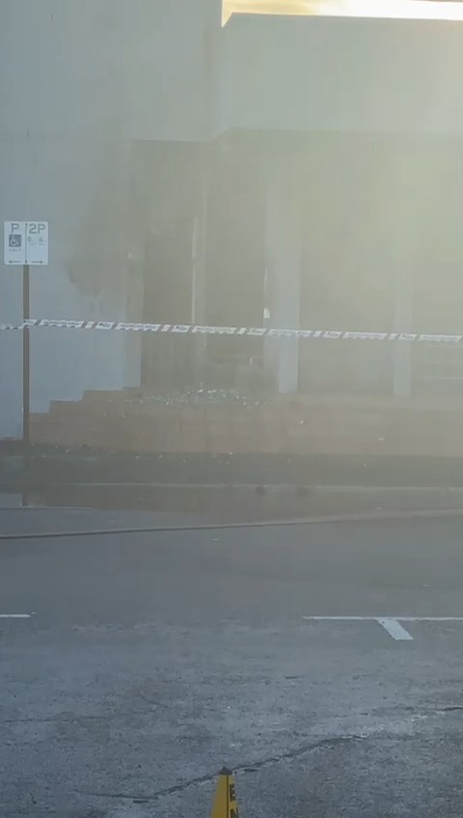 זירת האירוע במלבורן שבאוסטרליה